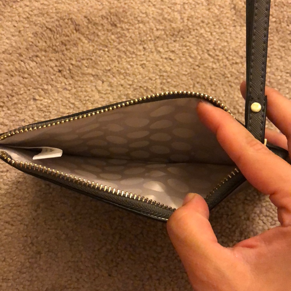 Gray Kate Spade wristlet - Picture 3 of 3